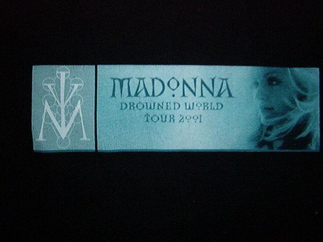 MADONNA CONCERT SHIRT Ladies Drowned SM tour pop rock  