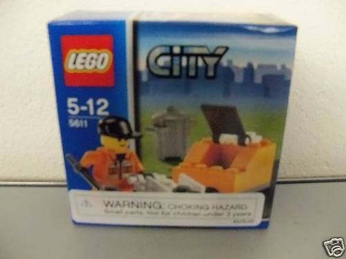 Lego City #5611/Garbage Man New in Box  