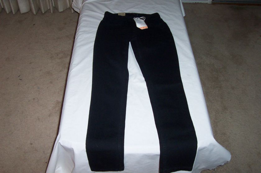 Levis 528 Curvy Cut Black Skinny Jeans Size 0 M Jr  