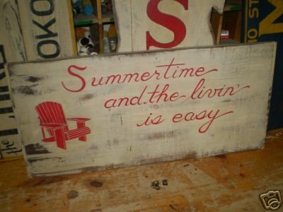 Primitive Wood Camp Cottage AdK Antique Sign Art  