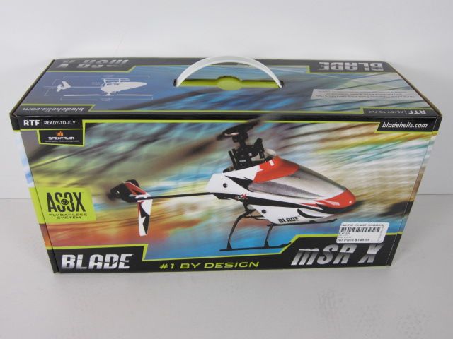 RTF Blade mSR X AS3X 3 Axis Flybarless System NIB BLH3200  