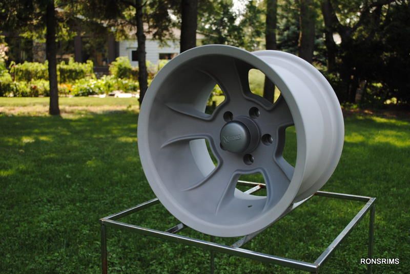   HOTROD ROCKET INJECTOR WHEELS 15x10 FORD CHEVY RAT ROD AS CAST  