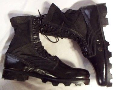   NEW BLACK LEATHER & MATERIAL GOTH PUNK EMO MOTORCYCLE ANKLE BOOTS 10M
