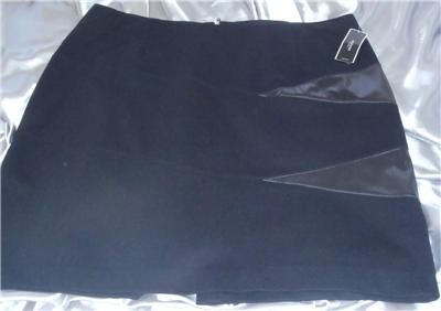 Women Plus Size 20 Black Skirt by Alfani BNWT  