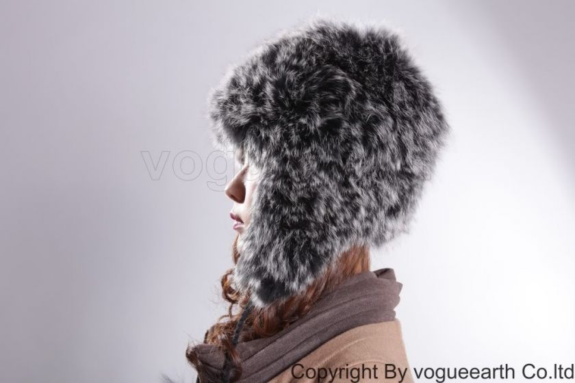522 new real knit fox fur 4 color hat /caps  