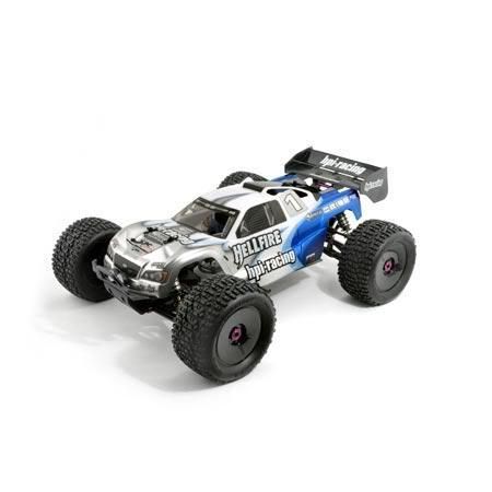 HPI 7198 DRX TRUGGY/TRUCK BODY CLEAR HELLFIRE New  