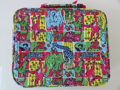   Insulated Lunch Tote Bag Box PARTYLAND PATCH Animals Monkey NEW  