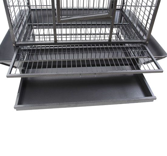 40x31x63New Large Parrot Macaws Bird Cage Dometop Open Cockatiel 