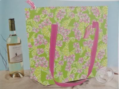 LILLY PULITZER Insulated Cooler LG Tote bag   FLOATERS  
