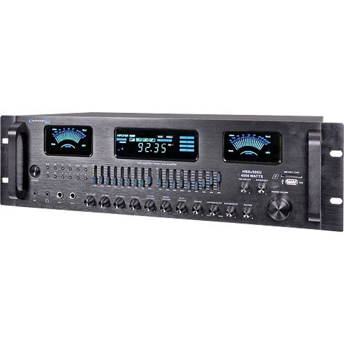 Technical Pro 4 Channel Hybrid Amplifier/Pre Amplifier & AM/FM Tuner 