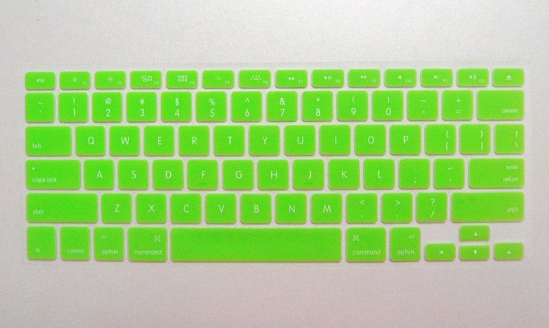 4in1 for new Macbook Pro 15 Green Rubberized Hard Case keyboard Screen 