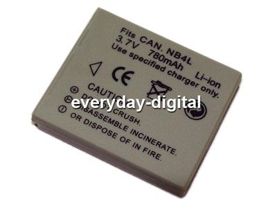 Battery FOR CANON Power Shot SD600 NB 4L Digital Camera  